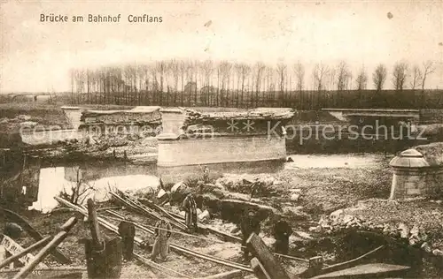 AK / Ansichtskarte Conflans en Jarnisy Zerstoertes Dorf Conflans en Jarnisy