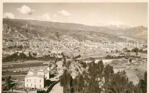 AK / Ansichtskarte La_Paz_Bolivia mit dem Illimani La_Paz_Bolivia