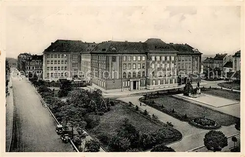 AK / Ansichtskarte Plzen_Pilsen Narodni banka Plzen Pilsen