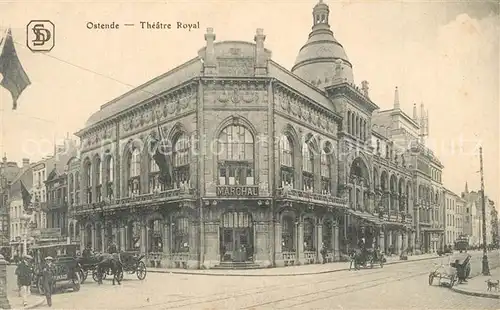 AK / Ansichtskarte Ostende_Oostende Theatre Royal 