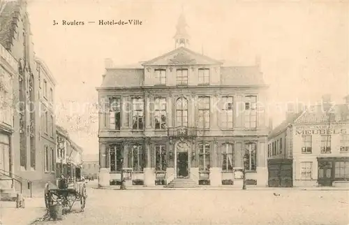 AK / Ansichtskarte Roulers Hotel de Ville Roulers