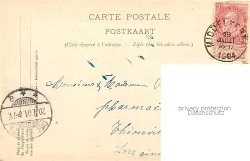 AK / Ansichtskarte Middelkerke La Digue Middelkerke