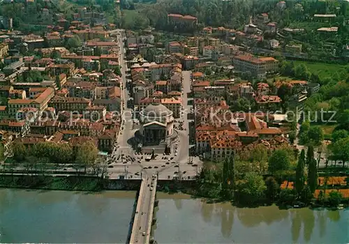 AK / Ansichtskarte Torino Veduta aerea della Chiesa Gran Madre Torino