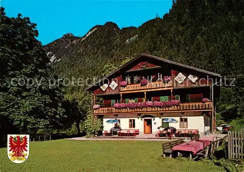 AK / Ansichtskarte Brandenberg_Tirol Forsthaus Kaiserhaus Gasthaus Brandenberg Tirol