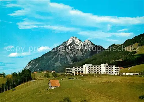 AK / Ansichtskarte St_Niklausen_OW mit Stanserhorn Urner Alpen St_Niklausen_OW