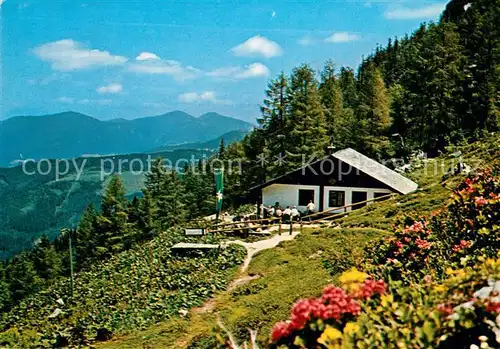 AK / Ansichtskarte Abtenau Gsengalm Jausenstation Landschaftspanorama Alpen Abtenau