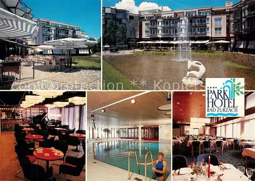 AK / Ansichtskarte Bad_Zurzach Parkhotel Ferien  und Tagungshotel Restaurant Hallenbad Bad_Zurzach