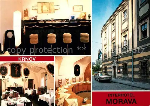 AK / Ansichtskarte Krnov Interhotel Morava Restaurant Bar Krnov