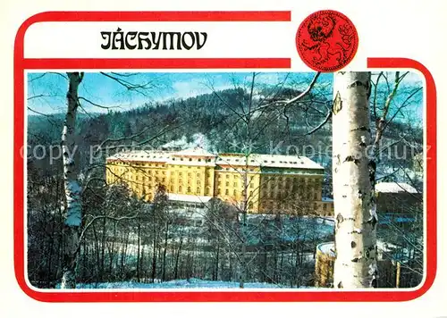 AK / Ansichtskarte Jachymov Sanatorium Marie Curie Sklodowske Radiumpalace Jachymov