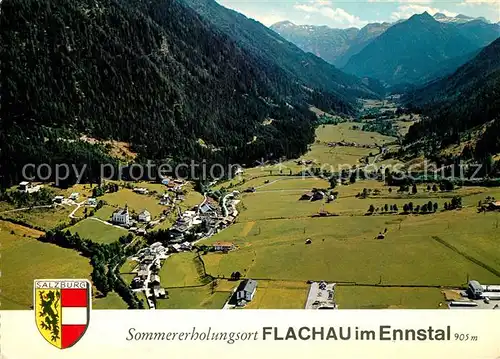 AK / Ansichtskarte Flachau Panorama Ennstal mit Radstaedter Tauern Flachau