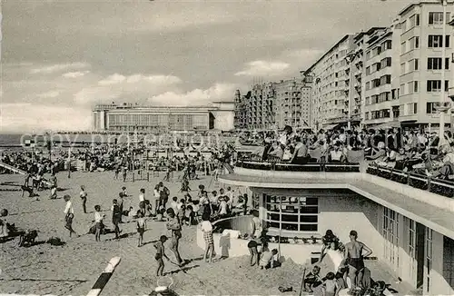 AK / Ansichtskarte Ostende_Oostende Le Kursaal et la Plage 