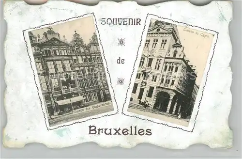 AK / Ansichtskarte Bruxelles_Bruessel Maison des Corporations Maison du Cygne Bruxelles_Bruessel