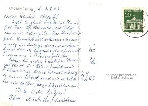 AK / Ansichtskarte Bad_Fuessing Fliegeraufnahme Bad_Fuessing