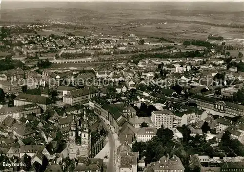 AK / Ansichtskarte Bayreuth Fliegeraufnahme Bayreuth