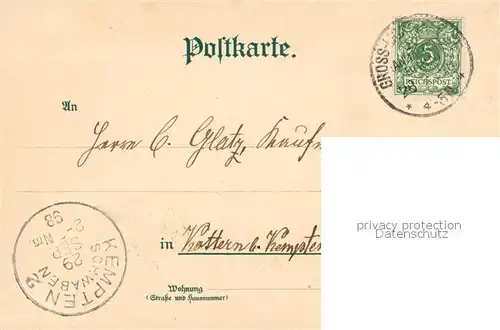 AK / Ansichtskarte Gross Lichterfelde Rathaus Gross Lichterfelde