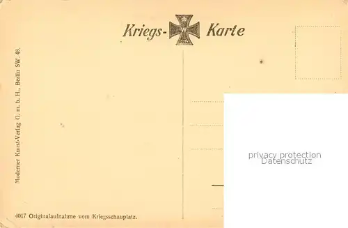 AK / Ansichtskarte Mecheln Die nicht zerstoerte Kathedrale Feldpost Mecheln