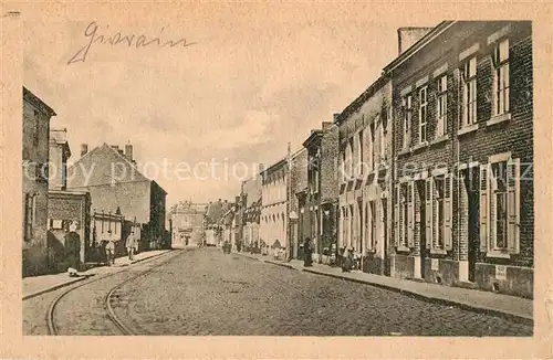 AK / Ansichtskarte Givraines Strassenpartie Feldpost Givraines