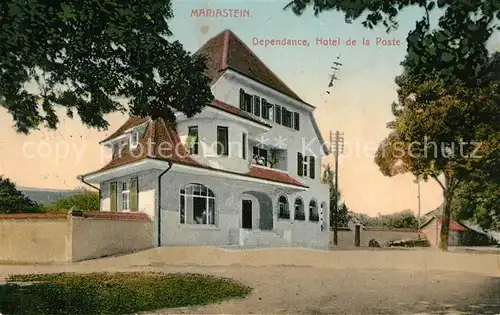 AK / Ansichtskarte Mariastein_SO Dependance Hotel de la Poste Mariastein_SO