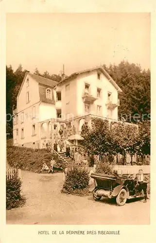 AK / Ansichtskarte Ribeauville_Haut_Rhin_Elsass Hotel de la Pepiniere  Ribeauville_Haut