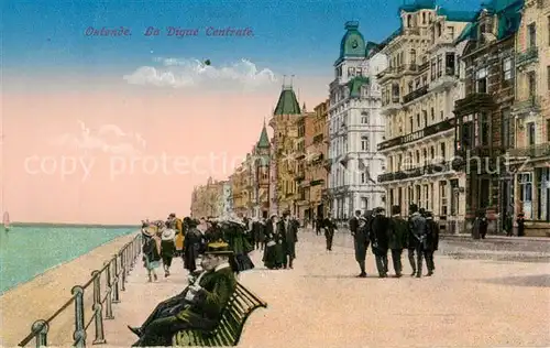 AK / Ansichtskarte Ostende_Oostende La Digue Centrale 
