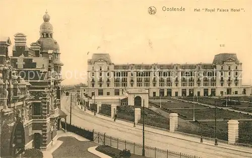 AK / Ansichtskarte Oostende_Ostende Royal Palace Hotel 