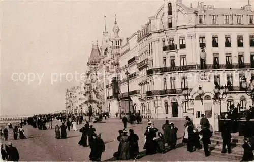 AK / Ansichtskarte Ostende_Oostende La Digue et les Hotels 