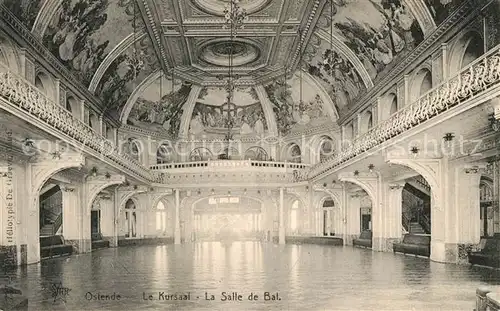 AK / Ansichtskarte Ostende_Oostende Le Kursaal La Salle de Bal 