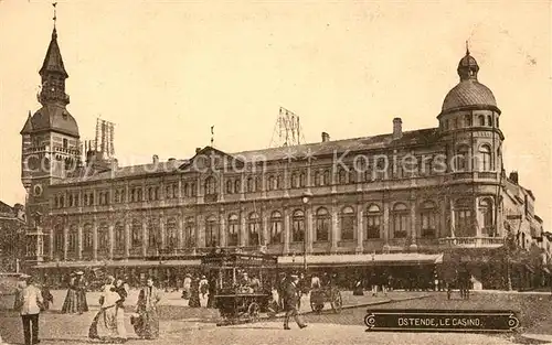 AK / Ansichtskarte Ostende_Oostende Le Casino 