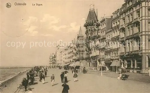 AK / Ansichtskarte Ostende_Oostende La Digue 