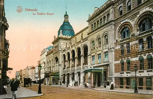 AK / Ansichtskarte Ostende_Oostende Theatre Royal 