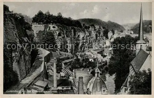 AK / Ansichtskarte Luxembourg_Luxemburg An den Kasematten Luxembourg Luxemburg
