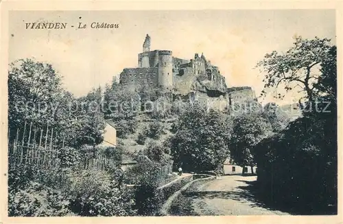 AK / Ansichtskarte Vianden Chateau Vianden