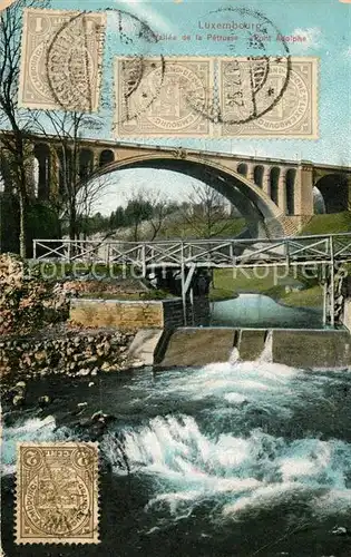 AK / Ansichtskarte Luxembourg_Luxemburg Bruecke Luxembourg Luxemburg