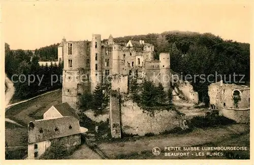 AK / Ansichtskarte Beaufort_Befort_Luxembourg Petite Suisse  Beaufort_Befort