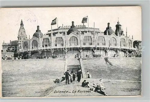 AK / Ansichtskarte Ostende_Oostende Le Kursaal 