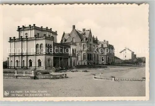 AK / Ansichtskarte La_Panne_Veurne Les Villas Royales 