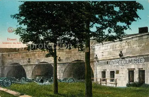 AK / Ansichtskarte Dinant_Wallonie Interieur du fort Dinant Wallonie