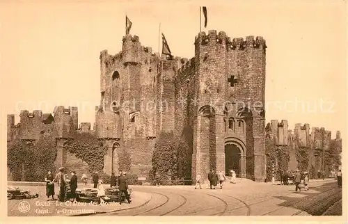 AK / Ansichtskarte Gand_Belgien Chateau des Comtes Gand Belgien