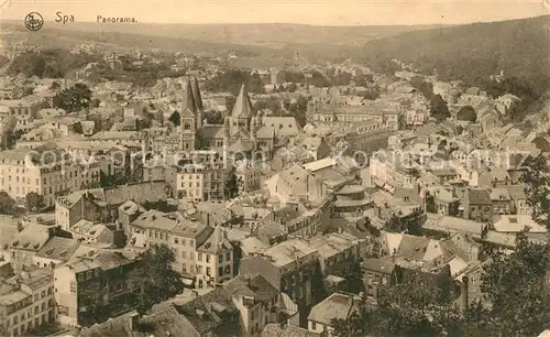 AK / Ansichtskarte Spa_Liege Panorama Feldpost Spa_Liege