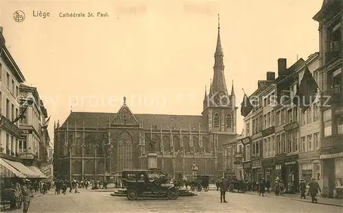 AK / Ansichtskarte Liege_Luettich Cathedrale Saint Paul Liege Luettich