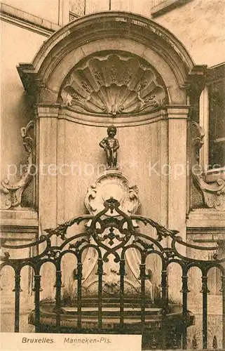 AK / Ansichtskarte Bruxelles_Bruessel Maneken Pis Bruxelles_Bruessel