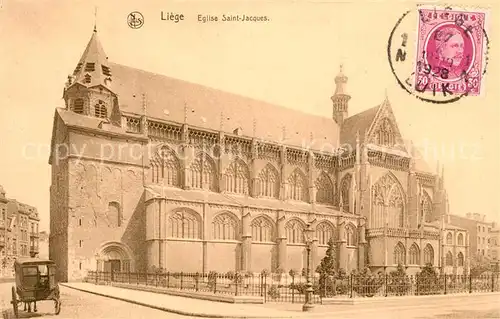 AK / Ansichtskarte Liege_Luettich Eglise Saint Jacques Liege Luettich