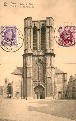 AK / Ansichtskarte Gand_Belgien Eglise Saint Michel Gand Belgien