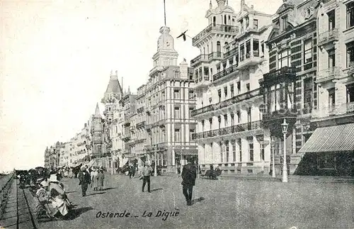 AK / Ansichtskarte Ostende_Oostende La Digue 