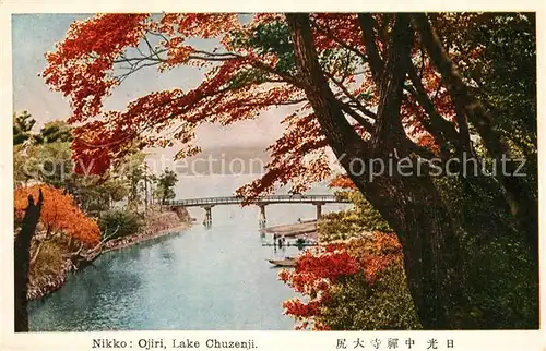 AK / Ansichtskarte Nikko Ojiri Lake Chuzenji Nikko
