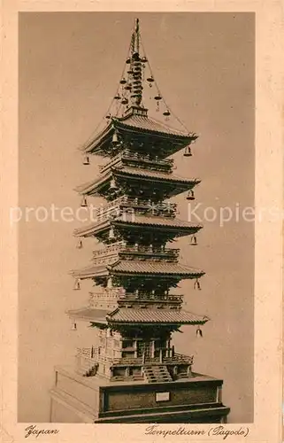 AK / Ansichtskarte Bremen Japan Tempelturm Pagode Staedtisches Museum fuer Natur  Voelker  und Handelskunde Kupfertiefdruck Bremen