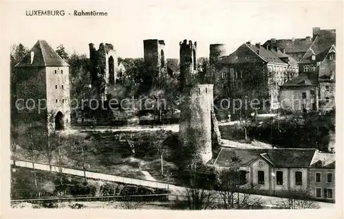 AK / Ansichtskarte Luxembourg_Luxemburg Rahmtuerme Luxembourg Luxemburg