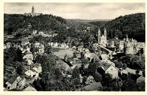 AK / Ansichtskarte Clervaux Fliegeraufnahme Clervaux
