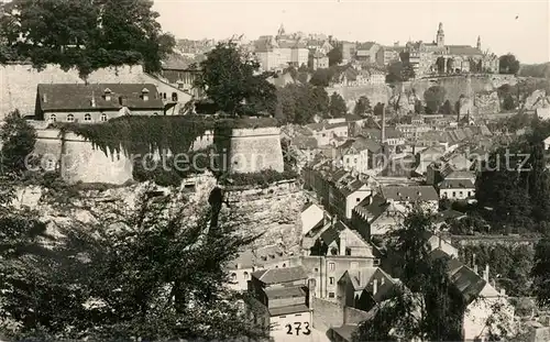 AK / Ansichtskarte Luxembourg_Luxemburg Ville Basse et Ville Haute Luxembourg Luxemburg