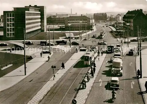 AK / Ansichtskarte Kassel Strassenkreuzung am Altmarkt Kassel
